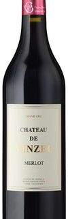 bottle of Château Vinzel Grand Cru Merlot 2018